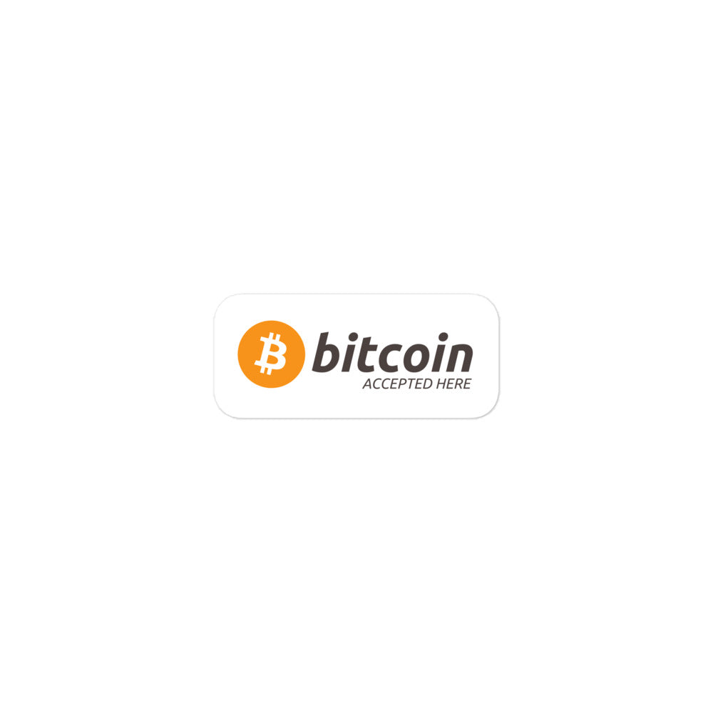 Bitcoin Accepted Here