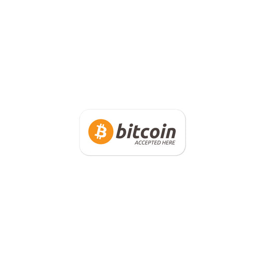 Bitcoin Accepted Here