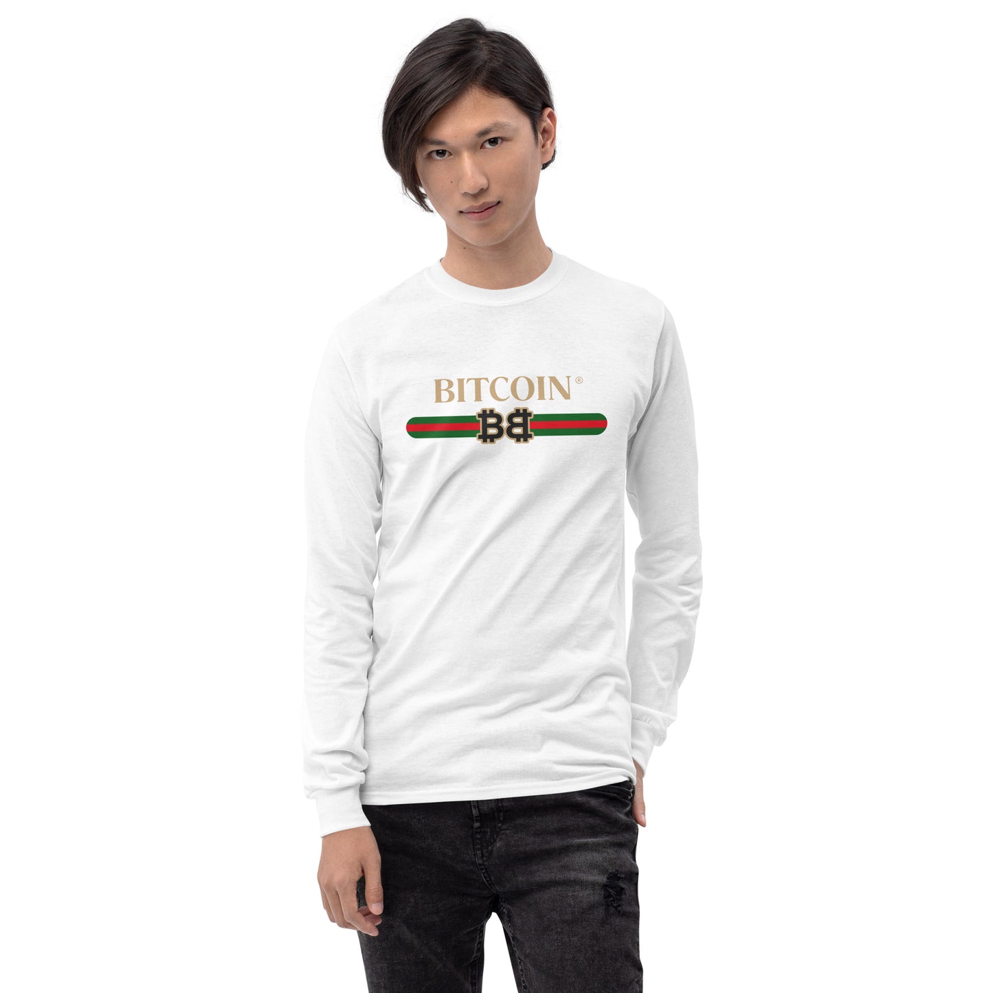 Bitcoin Gu.cci long sleeve shirt