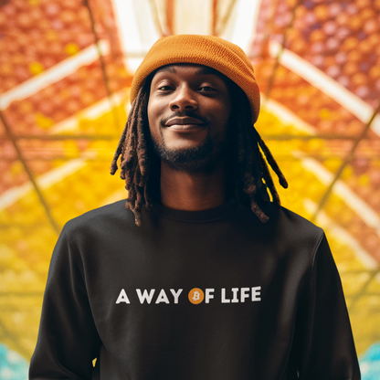 Bitcoin A Way Of Life Sweatshirt