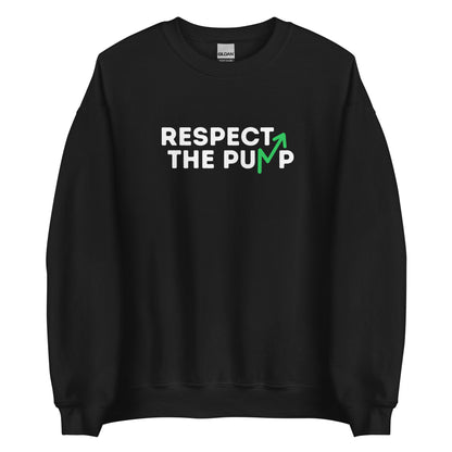 Crypto Trading Meme Respect the Pump Sweatshirt