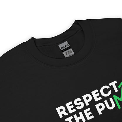 Crypto Trading Meme Respect the Pump Sweatshirt