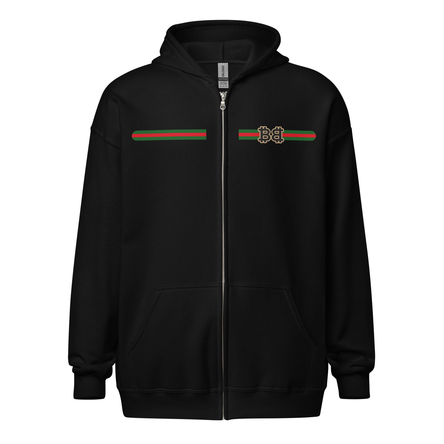 Bitcoin Gucci zip hoodie