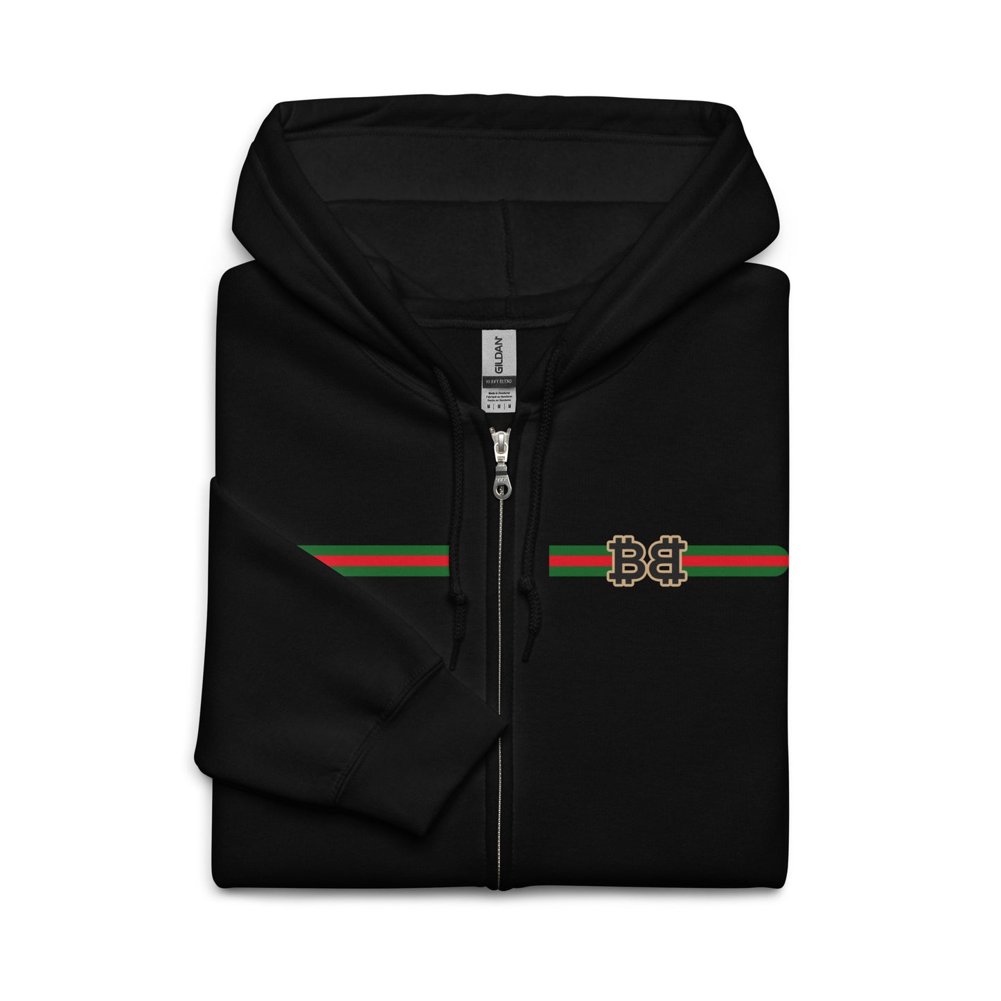 Bitcoin Gucci zip hoodie