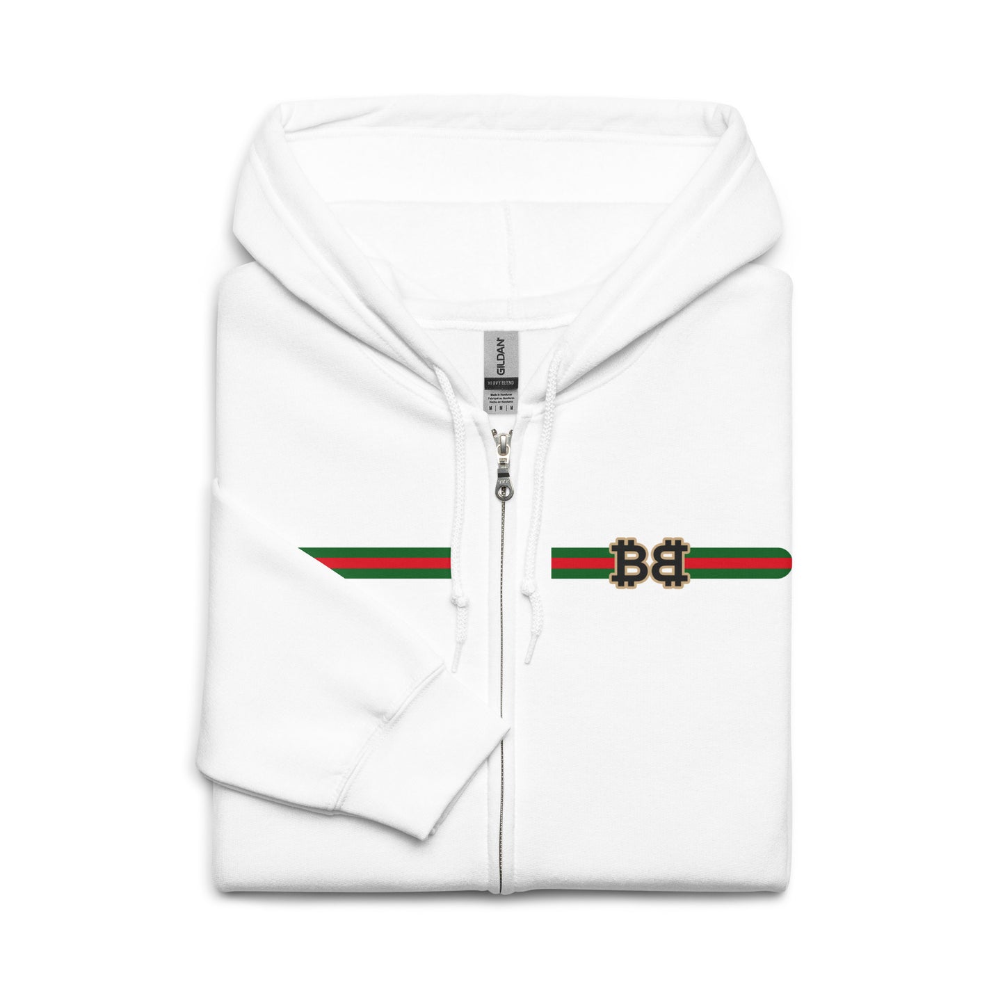 Bitcoin Gucci zip hoodie